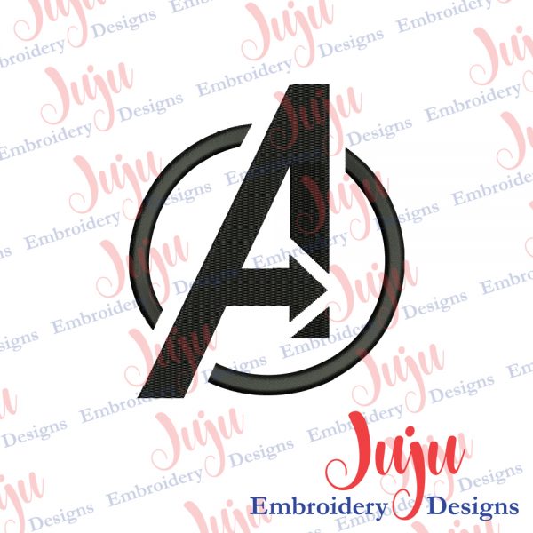 Avengers Logo Embroidery Design