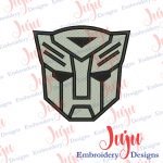 Transformers Mask Embroidery Design - Juju Embroidery Designs