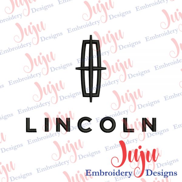 Lincoln Embroidery Design