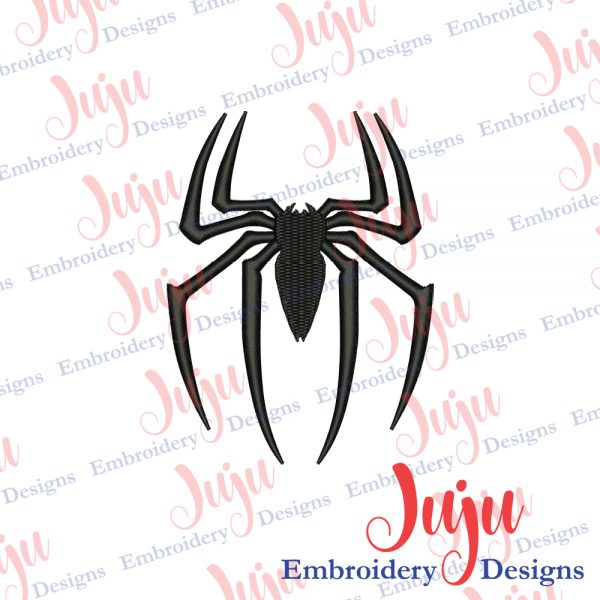 Spiderman Spider Logo Embroidery Design